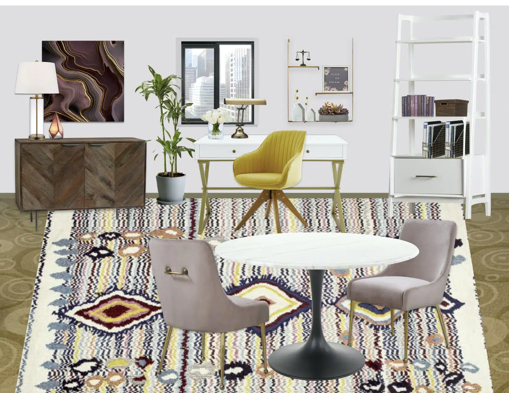 Office Mood Board Inspiration